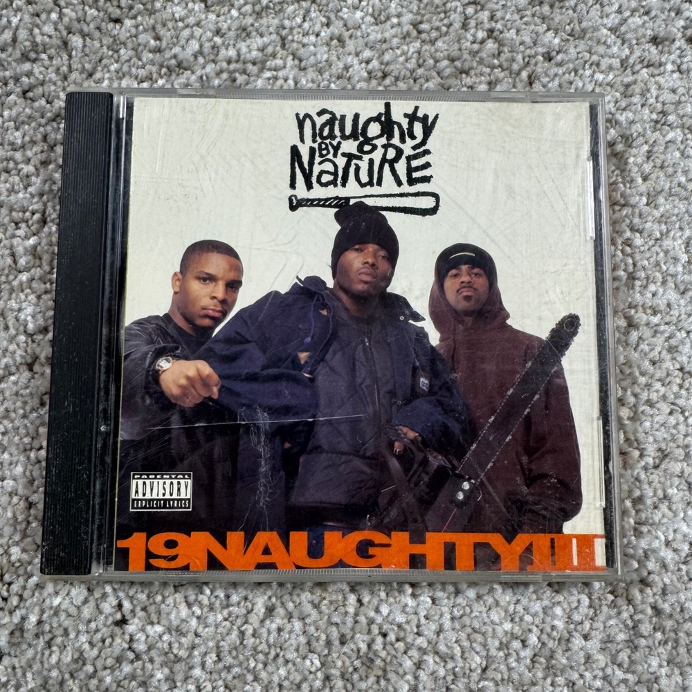 Naughty By Nature 19 Naughty III CD 1993 Tommy Boy Hip Hop Hooray TBCD 1069